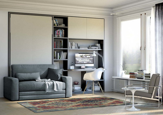 Space Saving Solutions modern-schlafzimmer