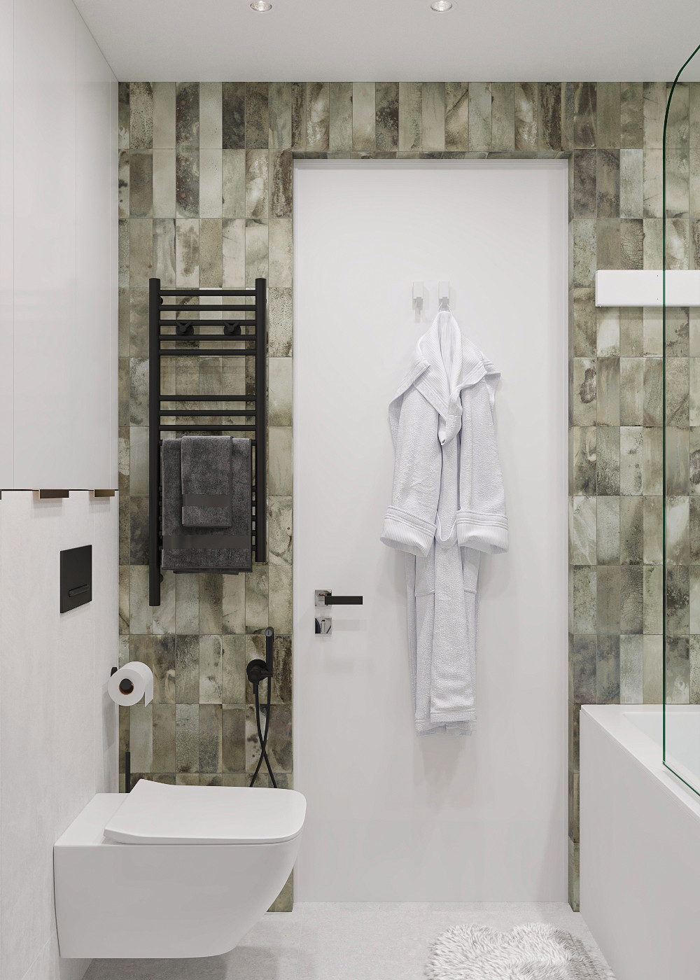 Ванная комната ул. Ломоносова, Курск.