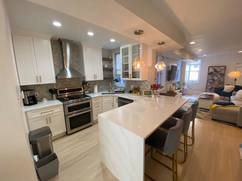 Living Room & Kitchen Renovation