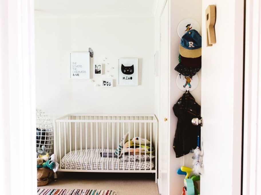 This is an example of an eclectic nursery in Melbourne.
