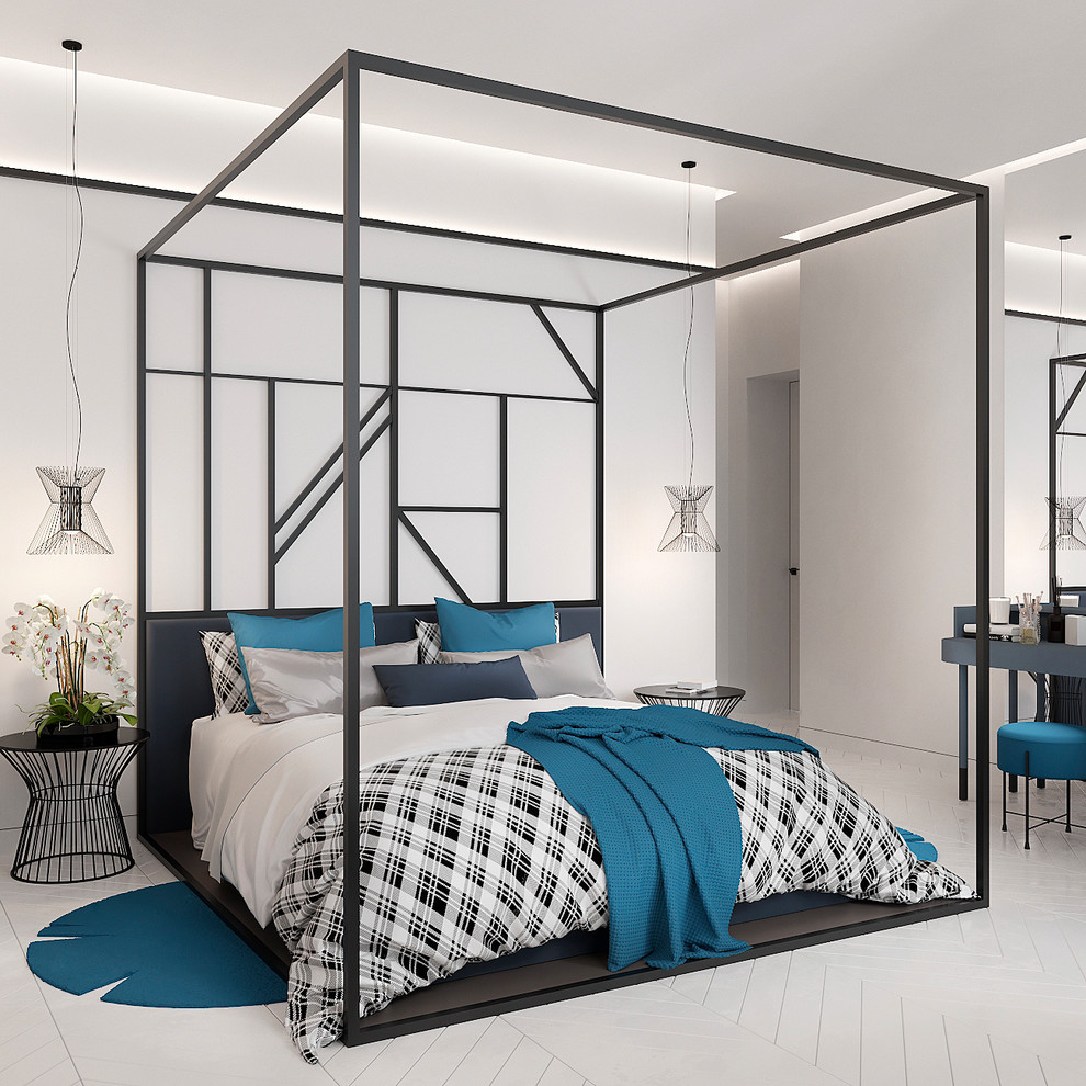 Дизайн-проект интерьера пентхауса для молодой семьи