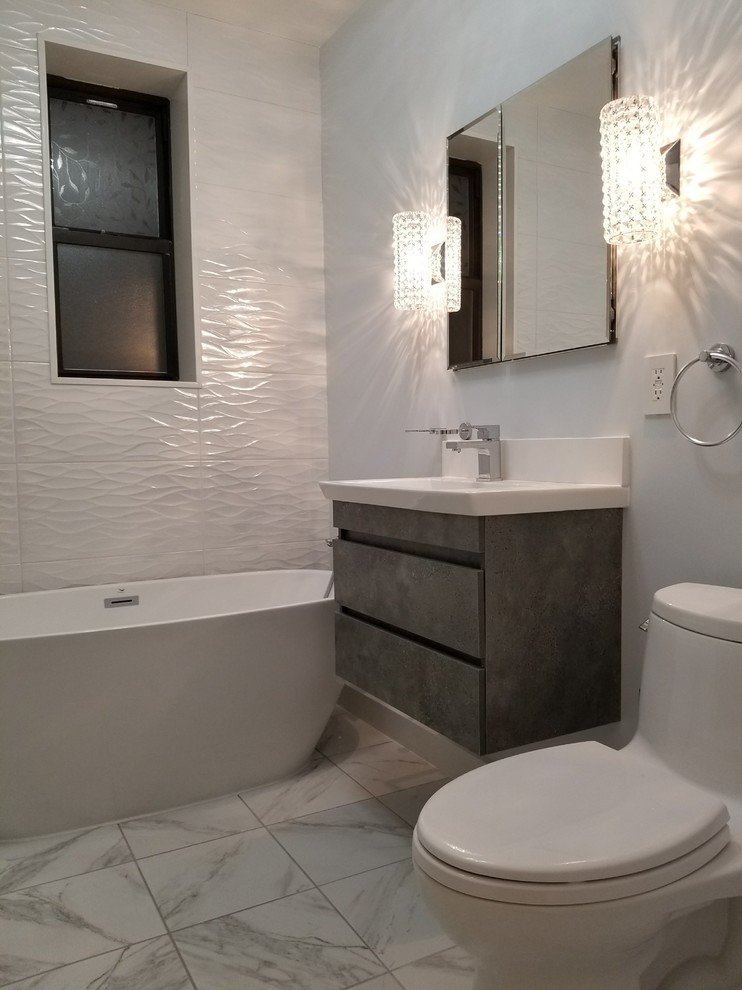 Complete bathroom renovation in Forest Hills