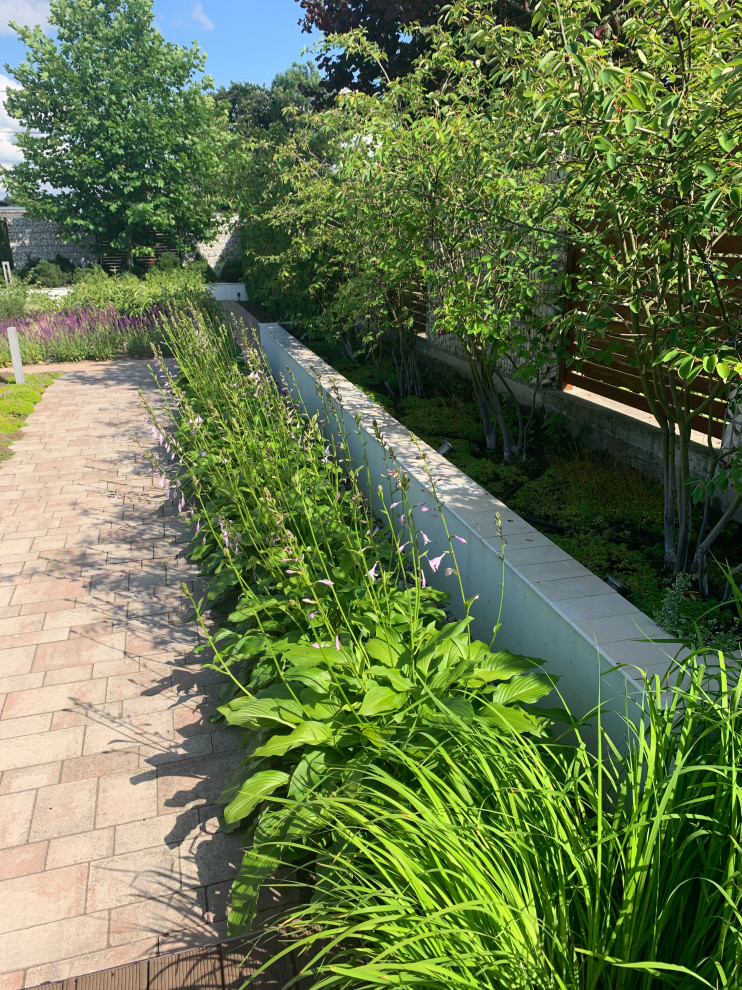 Современный сад для семьи