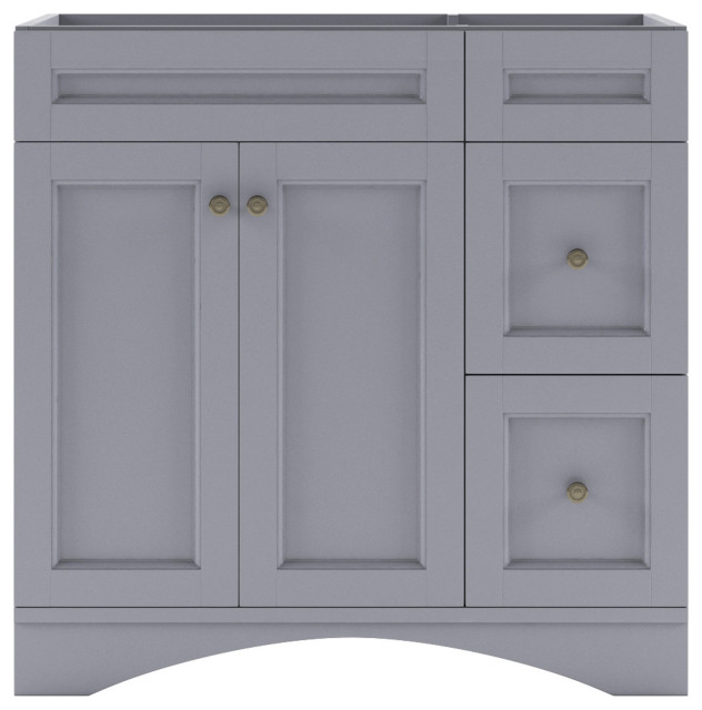 Elise Single Bathroom Vanity Transitional Bathroom Vanities