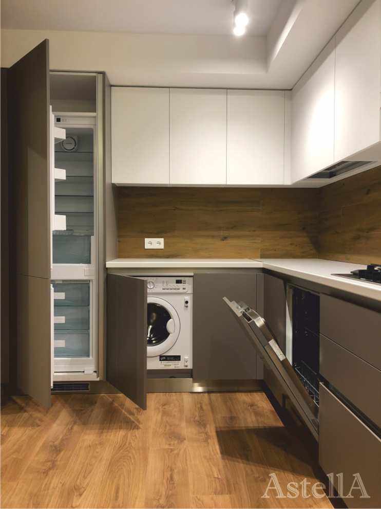 Кухня без ручек