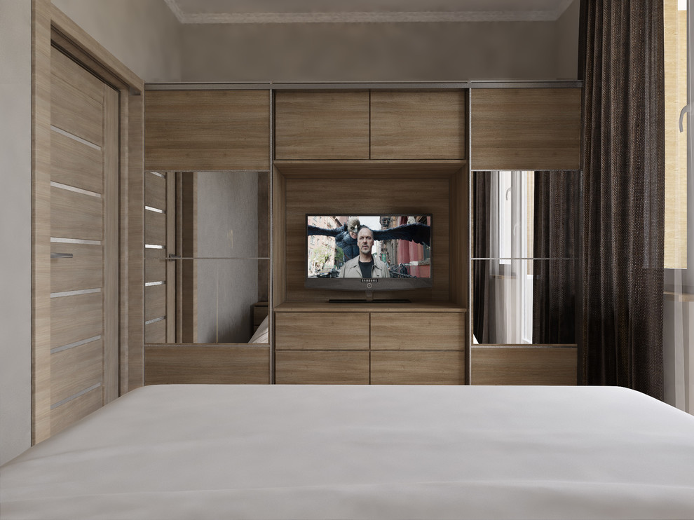 Дизайн-проект в бежевых тонах