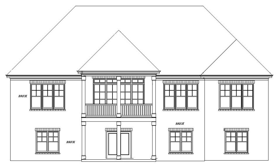 Home design - transitional home design idea in Atlanta