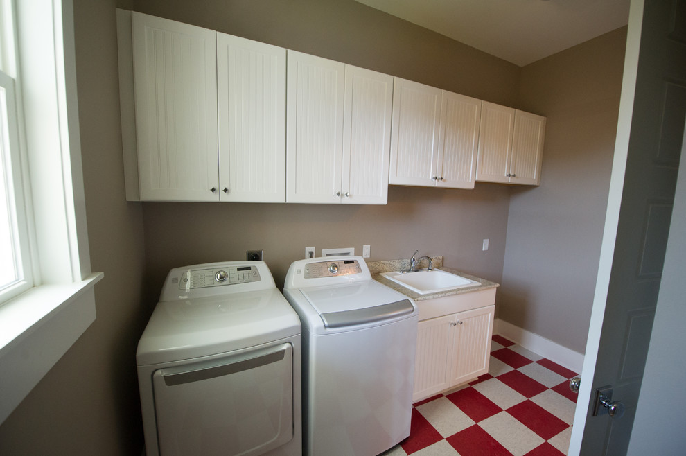 Traditional laundry room in New Orleans.