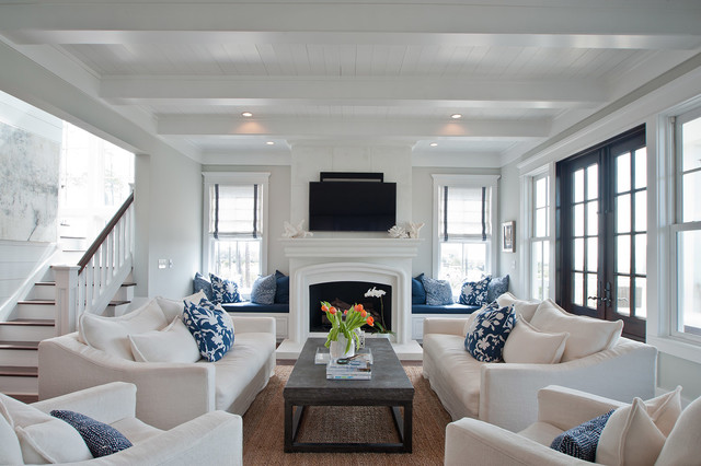 Watersound, Florida, Project 2 maritim-vardagsrum