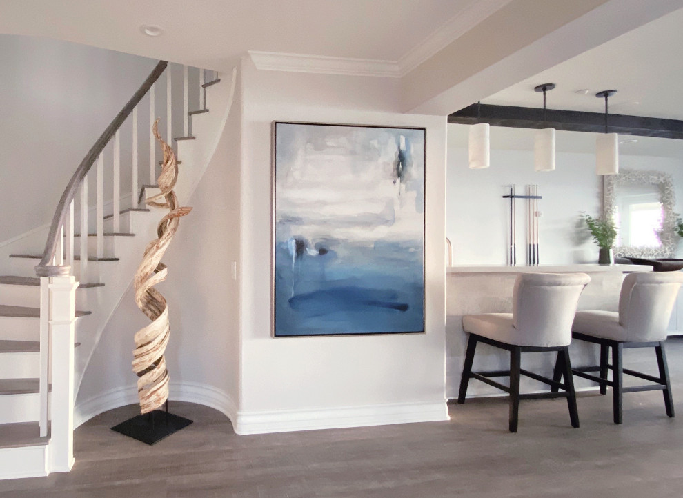 Inspiration for a transitional entryway remodel in Denver