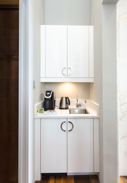 St. Petersburg Condo Rehab contemporary-home-office