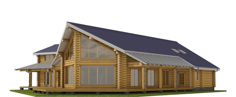 Дом из рубленого бревна