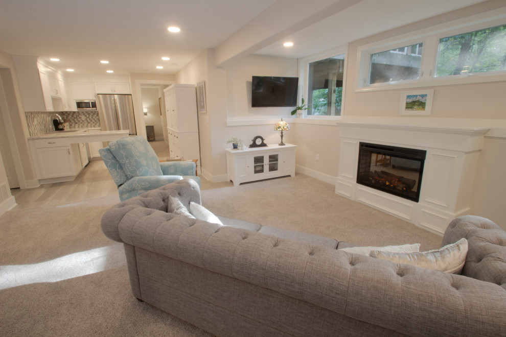 Home design - transitional home design idea