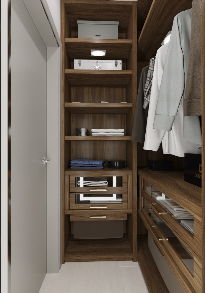 Интерьер гардеробной комнаты