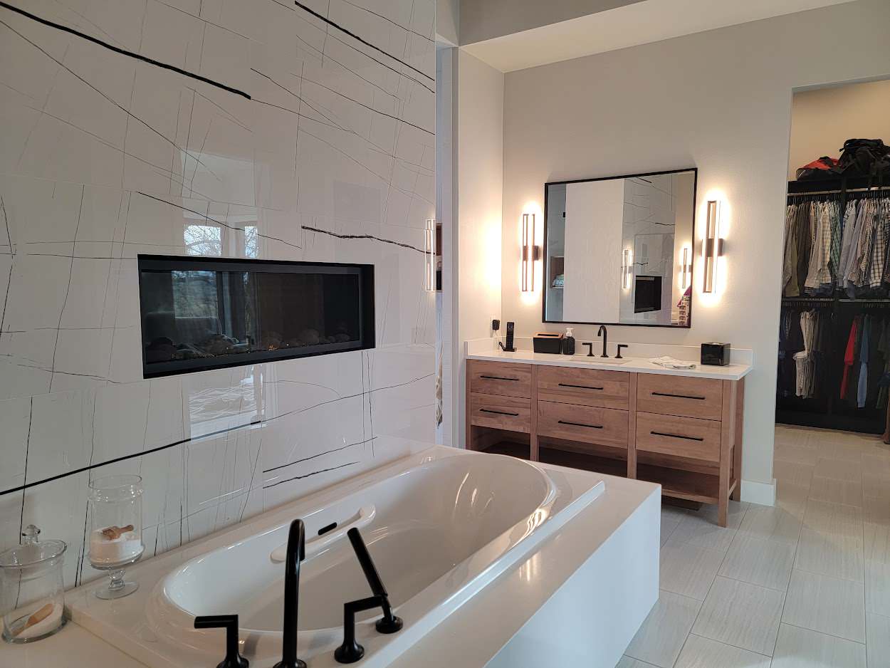 Modern White Bathroom