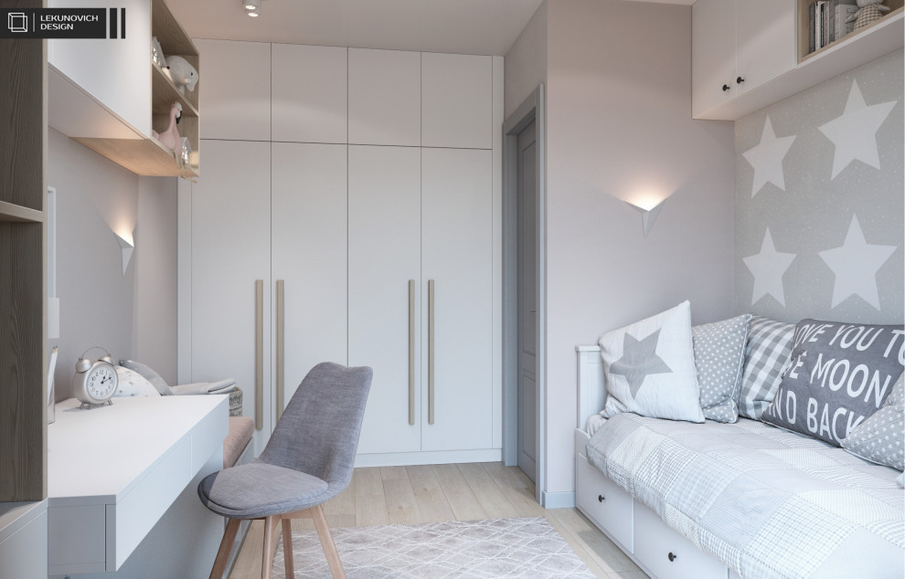 Дизайн проект в ЖК "Минск Мир" г. Минск - 44 м2