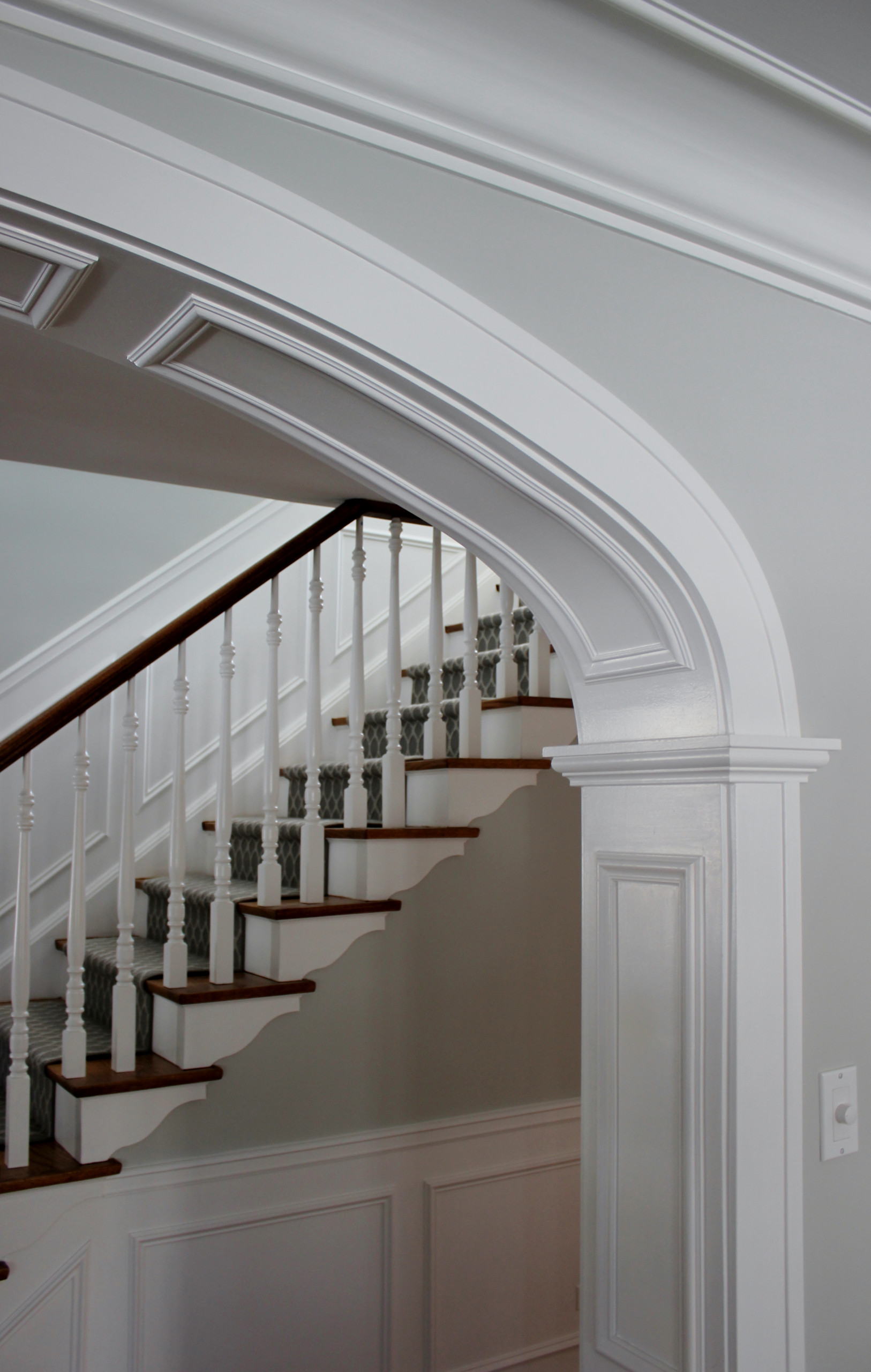 Arched Opening Millwork Detail