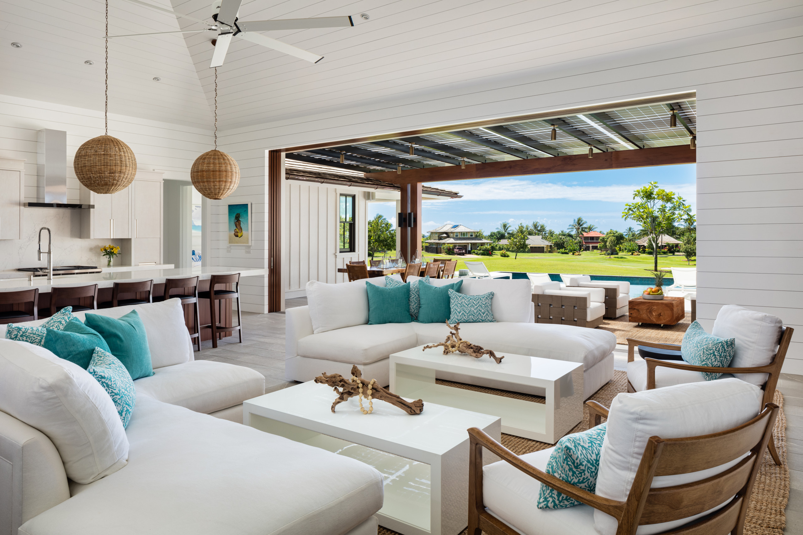 living room hawaii holiday