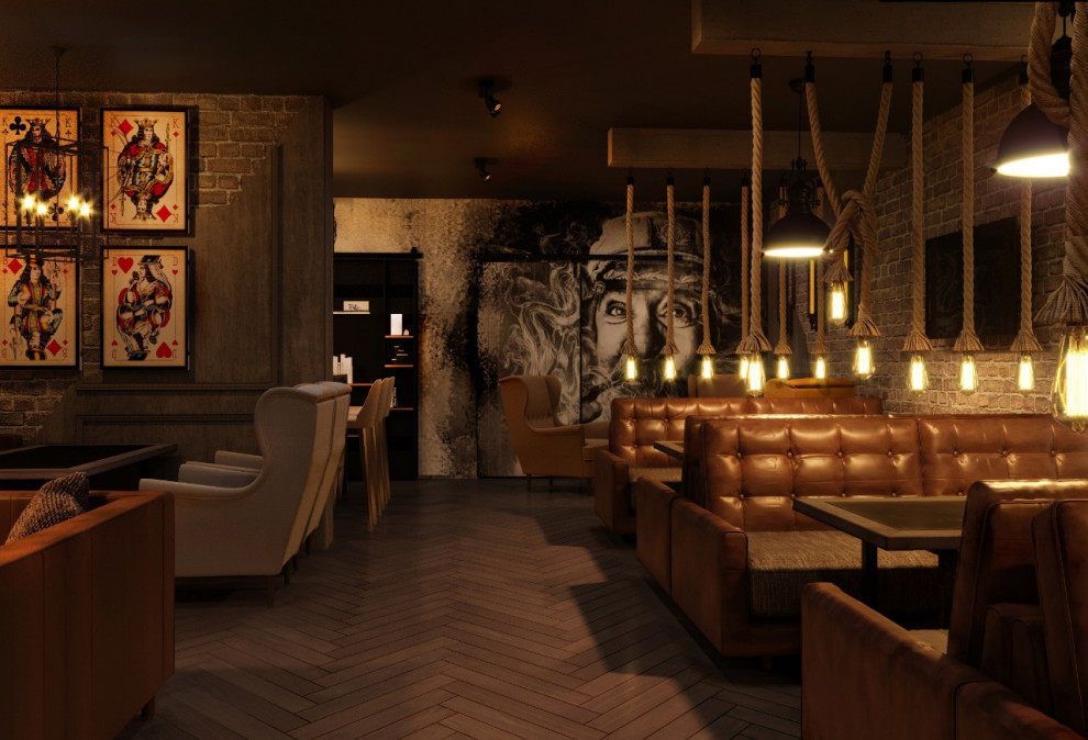 Кальяная КМ в стиле Гранж