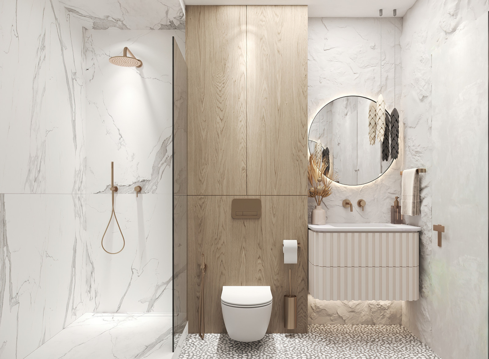 Проект двухуровневой квартиры 180 кв.м с двумя детскими