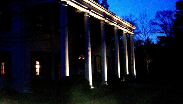 Crawford install- Up lighting on Columns - Traditional ...