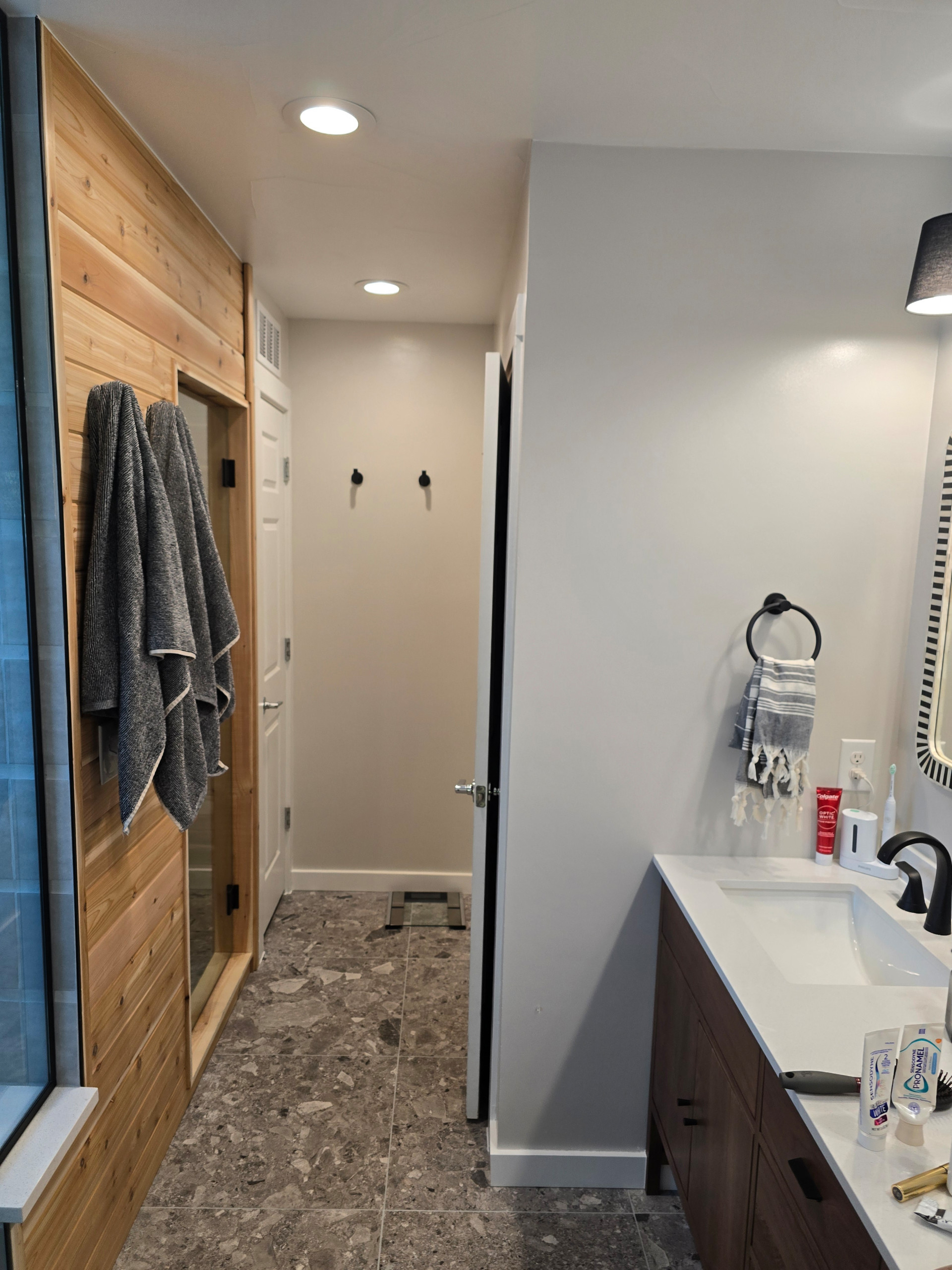 Master Bathroom Sauna