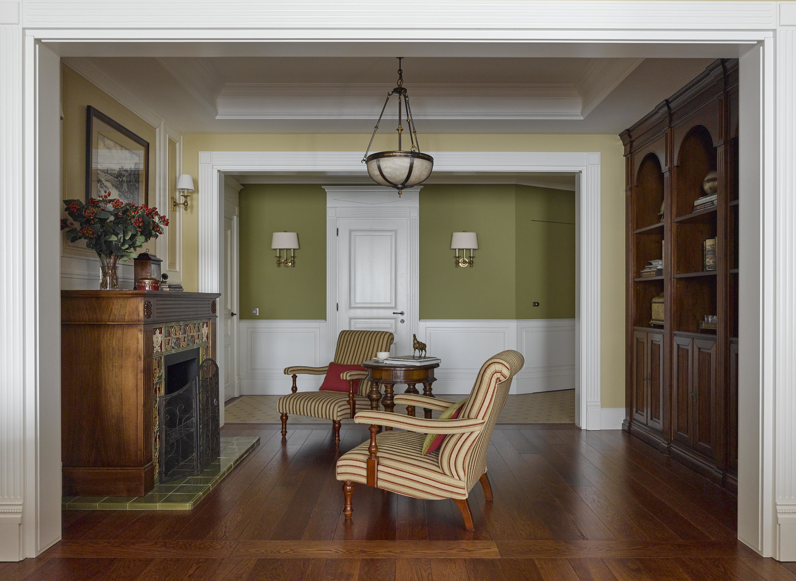 Фотосъемка интерьера квартиры на Весковском переулке для SALON Классика