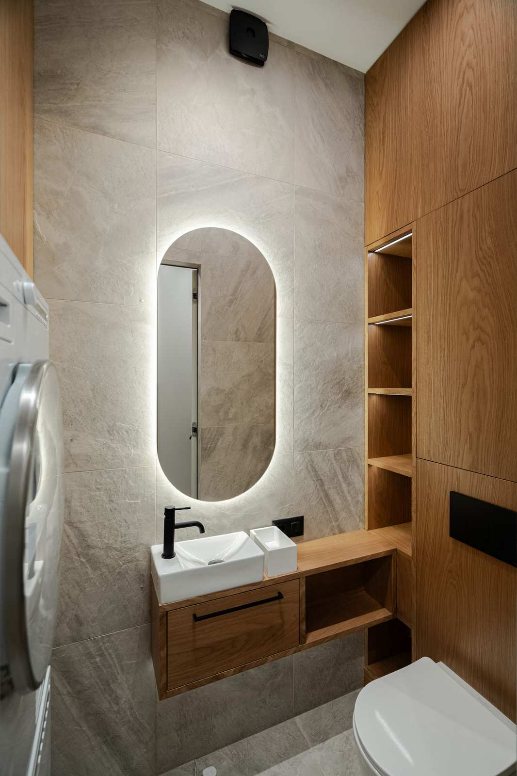 Серый минимализм | 58 кв.м.