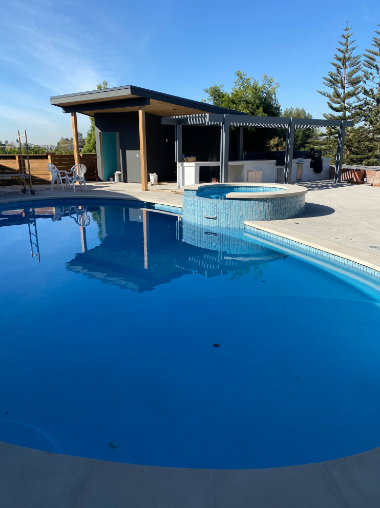 Pool remodeling
