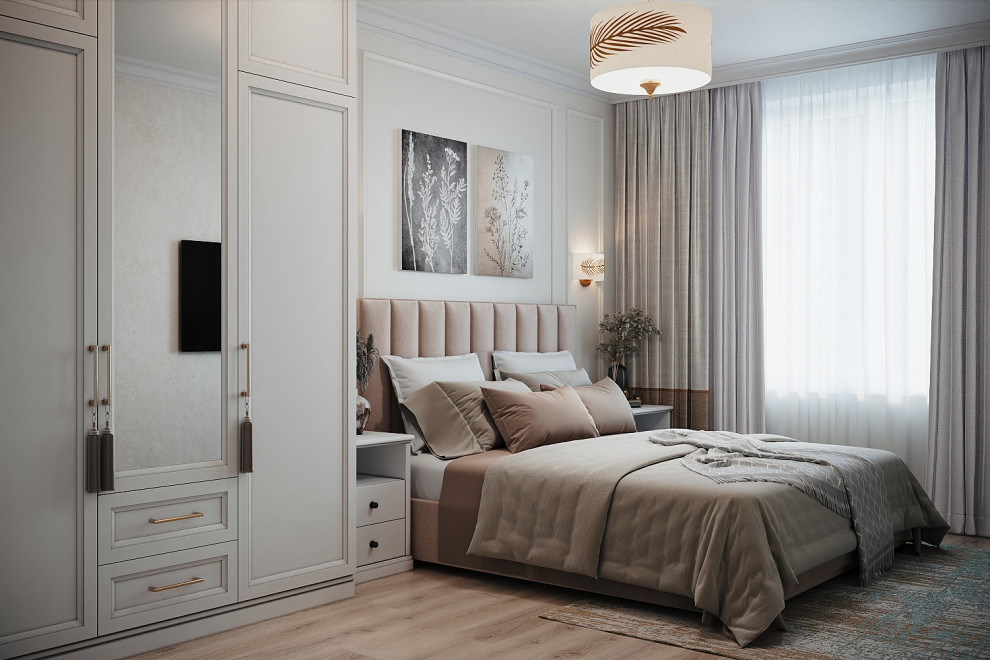 Спальня в стиле неоклассика