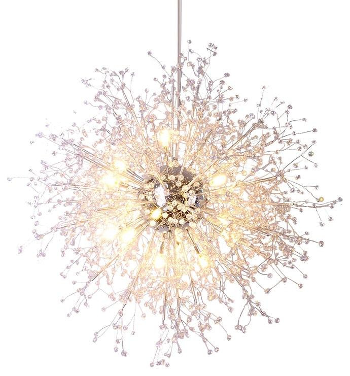 Astra 12-Light Pendant Chandelier, Diameter 27" - Contemporary - Chandeliers  - by Morsale | Houzz