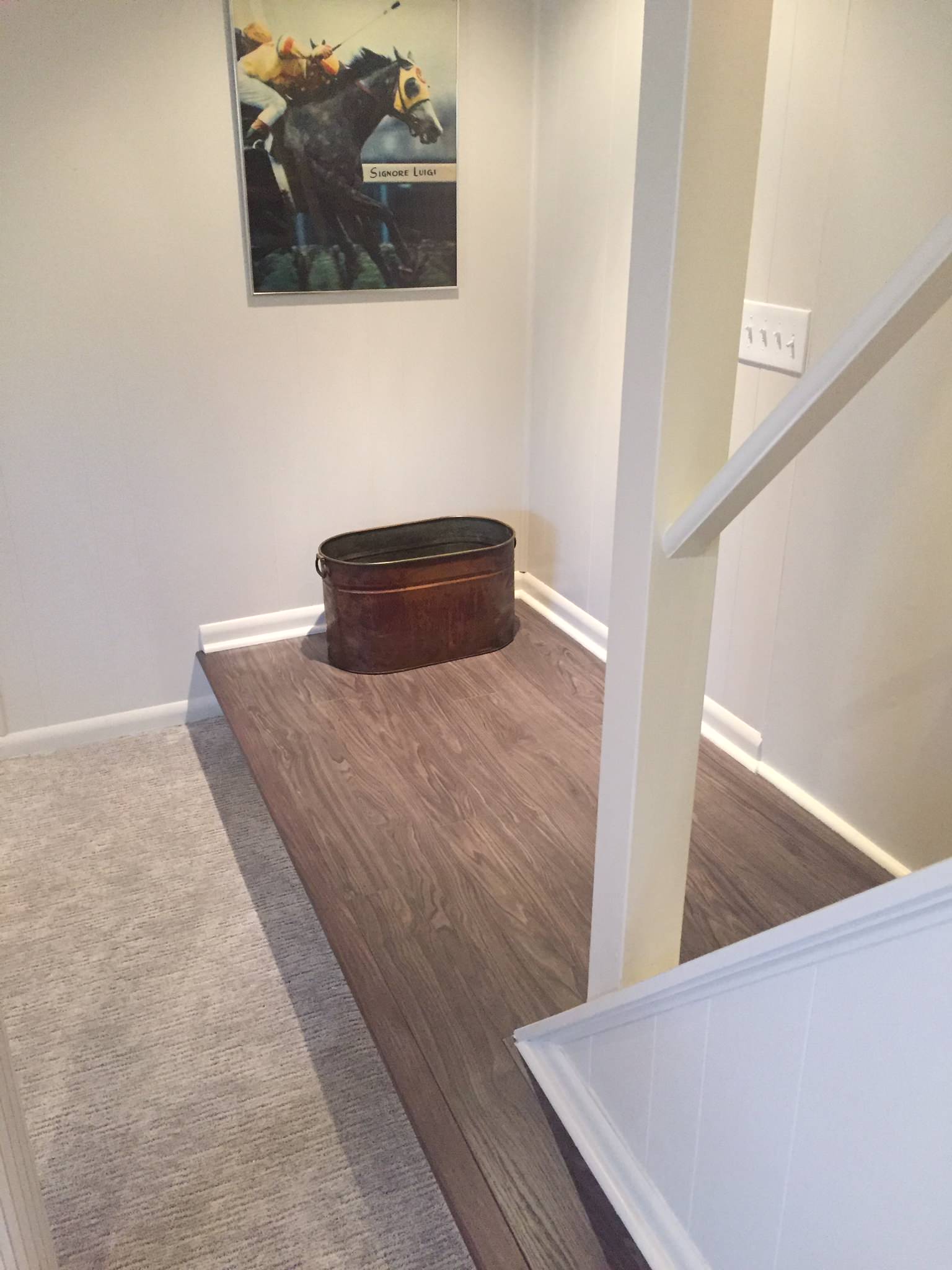 The Powell's basementi