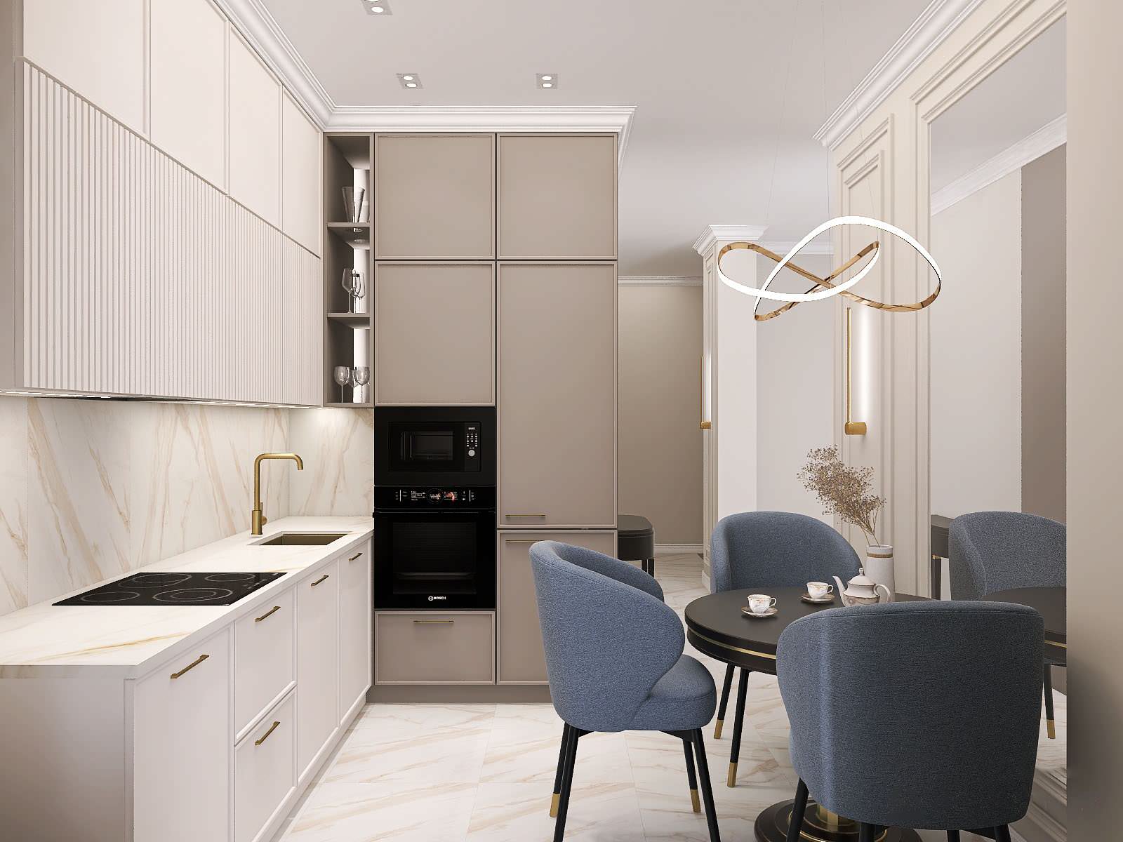 Двухкомнатная квартира 63 кв.м