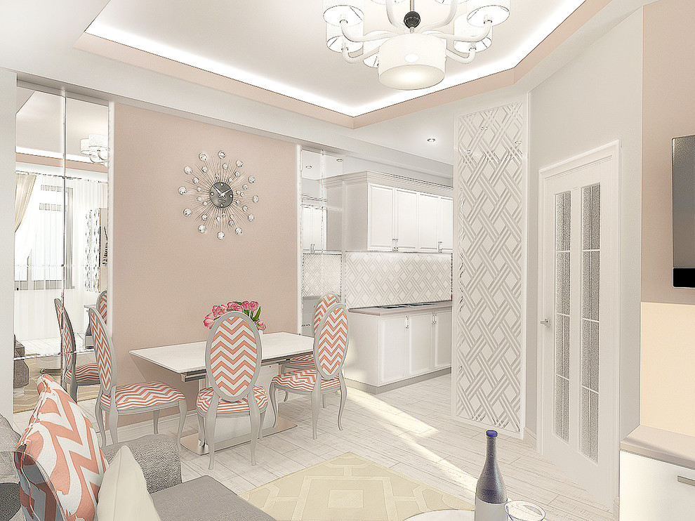 Гостиная. Проект "Пространство цвета Лета"