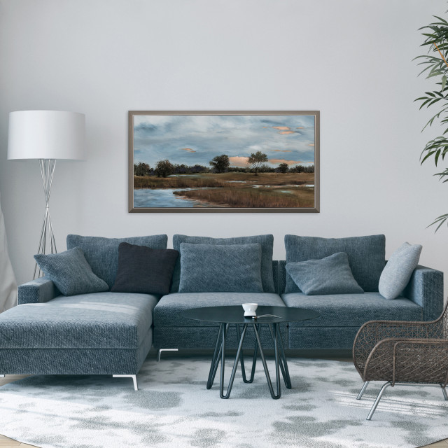 River Run Decorating River Walk Artwork - Contemporary - Prints And Posters - by Paragon ...