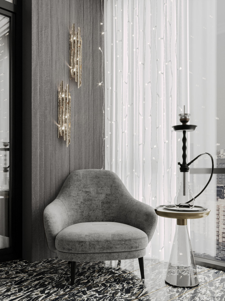 Дизайн-проект квартиры, ЖК Михайловский, Новосибирск