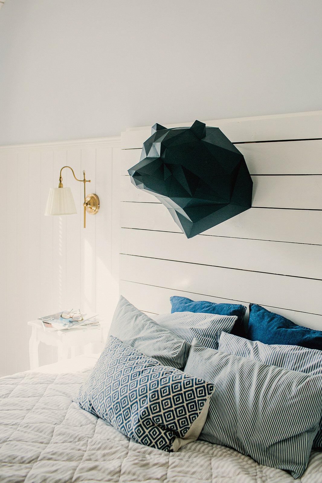 Полинональные бумажные скульптуры