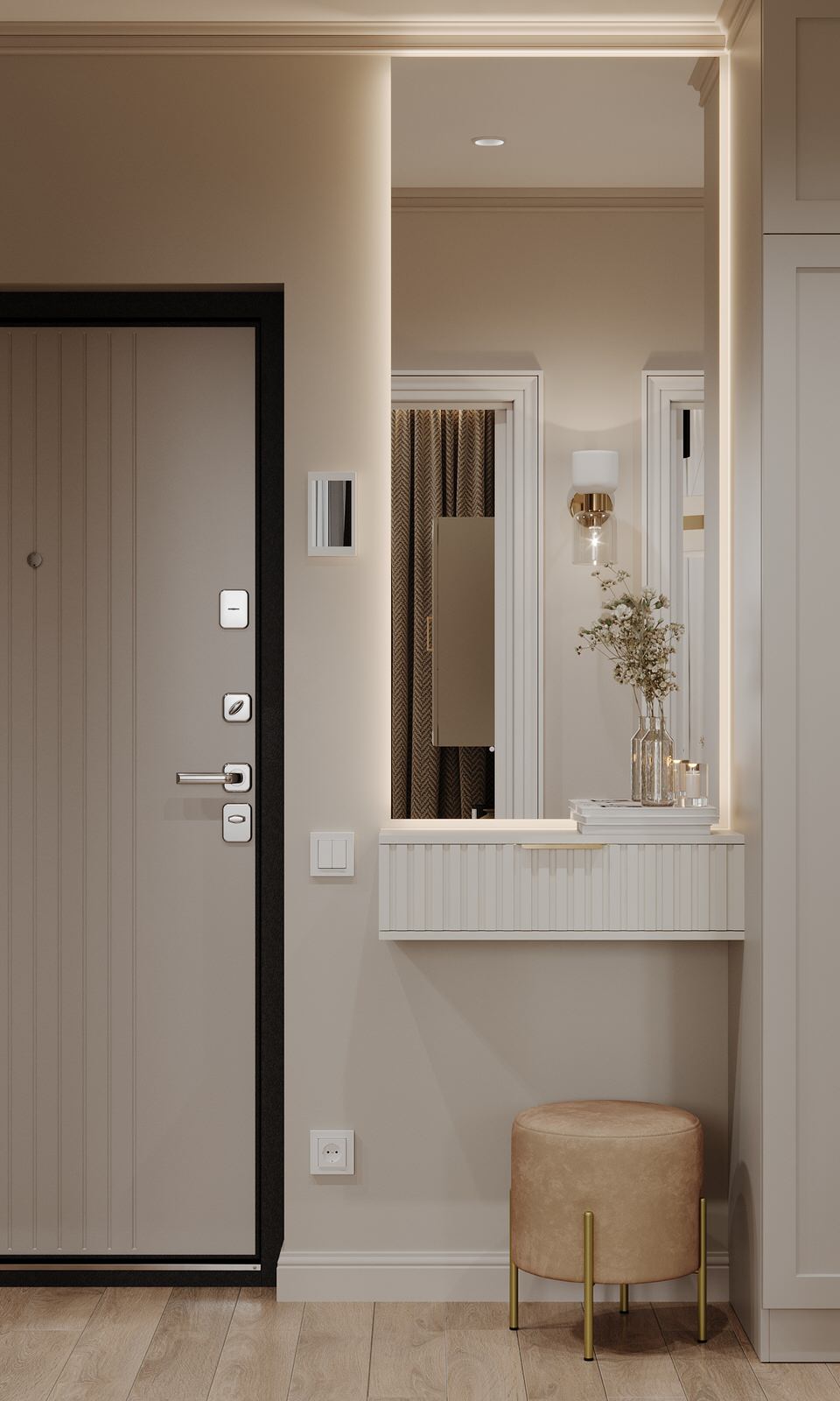 Интерьер квартиры в ЖК "Все свои"