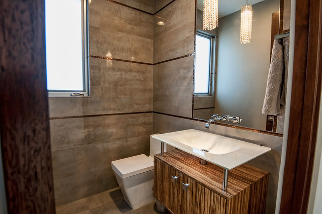 Caribeth contemporary-bathroom