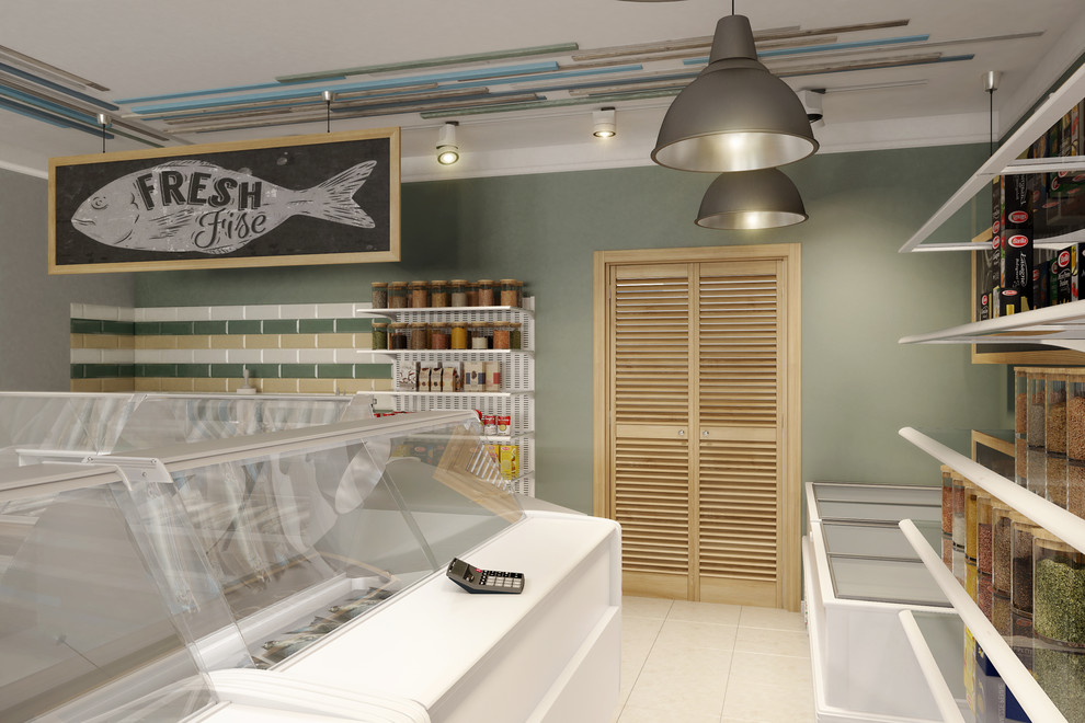 Дизайн рыбного магазина г. Новороссийск