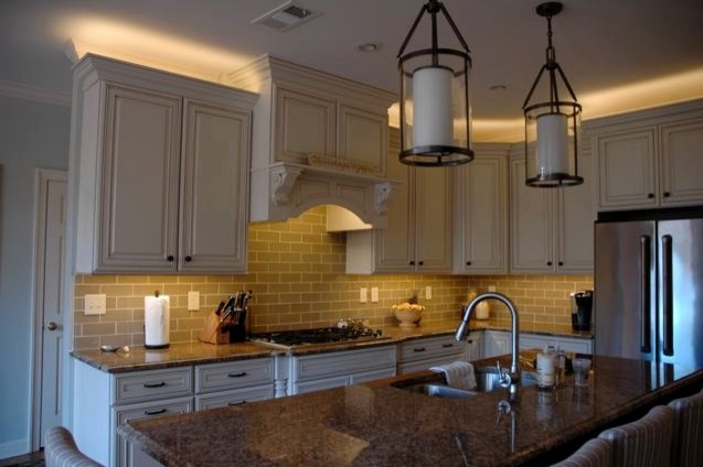 kitchen led lighting | inspired led - traditional - kitchen