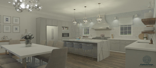 transitional kitchen transitional