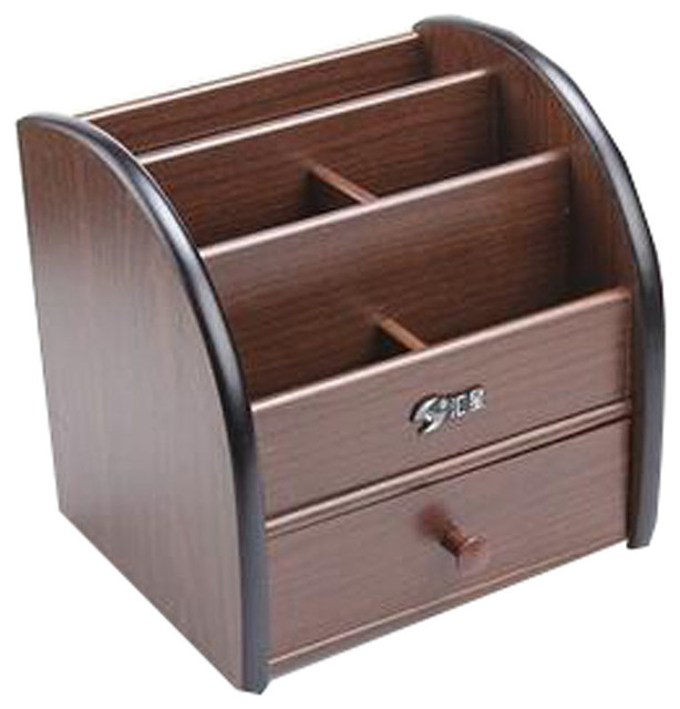 Fashion Drawer Type Storage Box Desktop Storage Box Wooden Storage