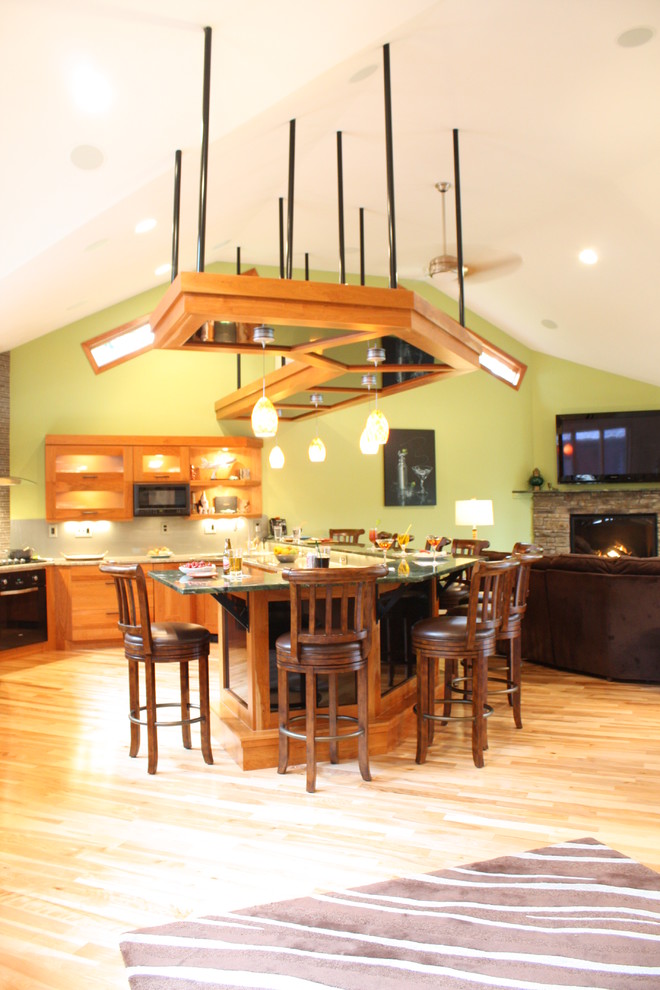 Home design - transitional home design idea in Boston