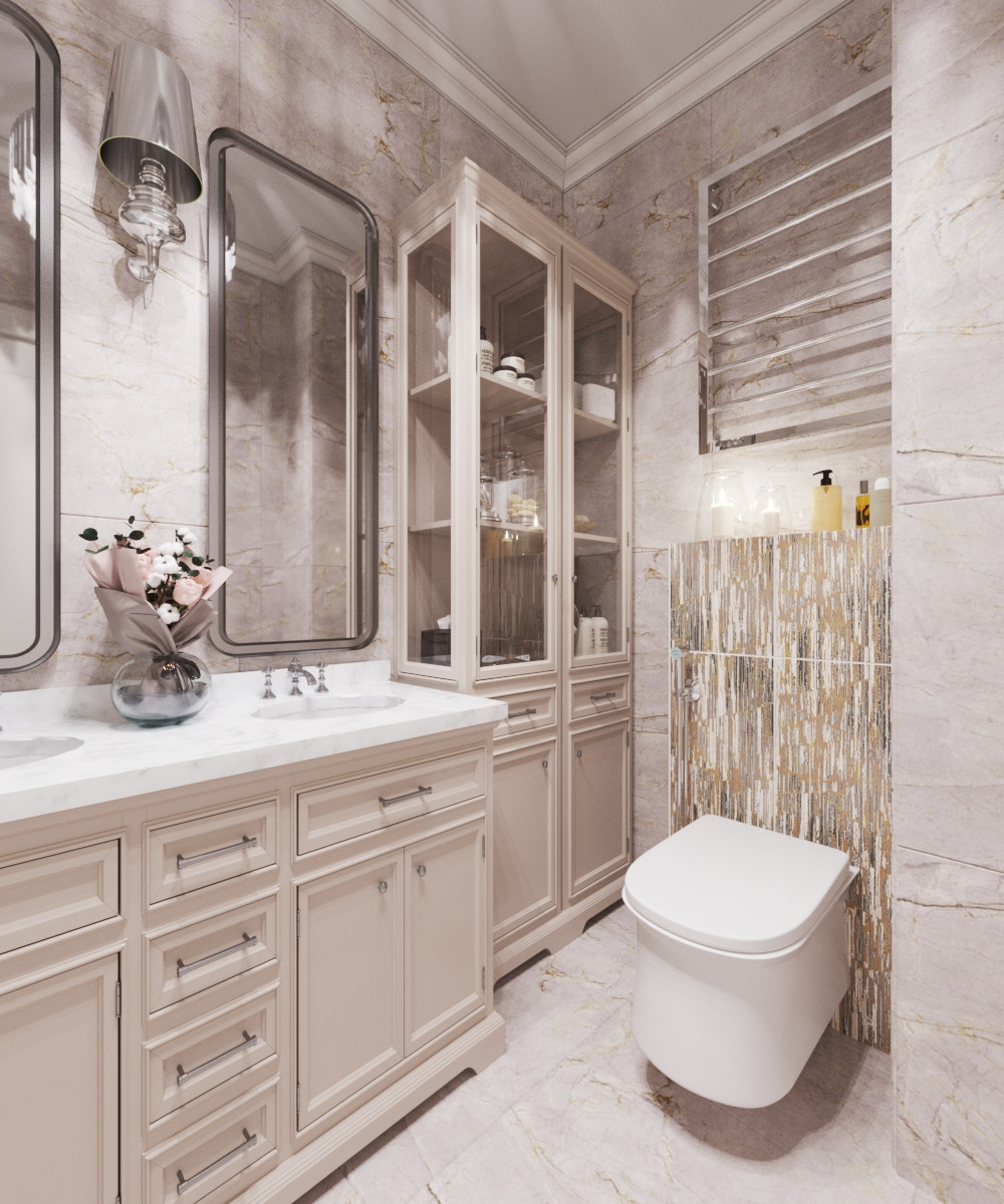 Дизайн проект для молодой семьи в ЖК Уфимский Кремль