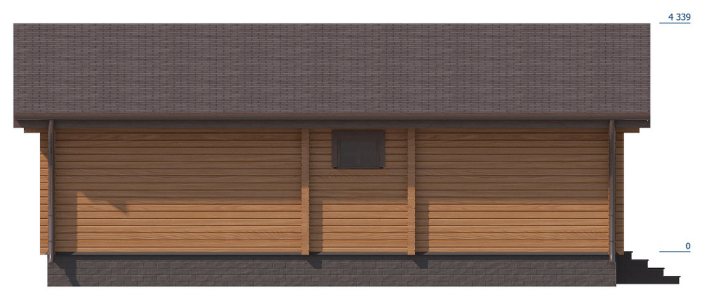 Дом из профилированного бруса "Химки"