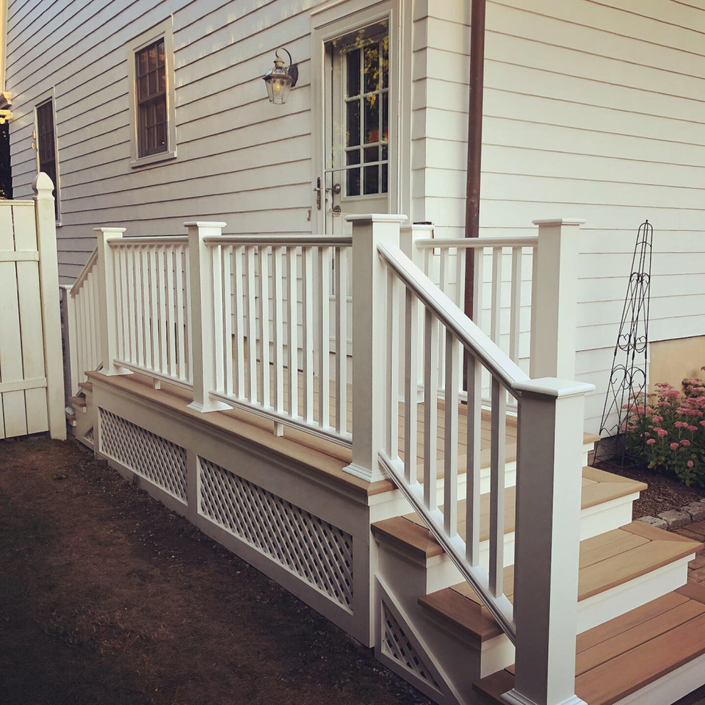 Composite decking and rails