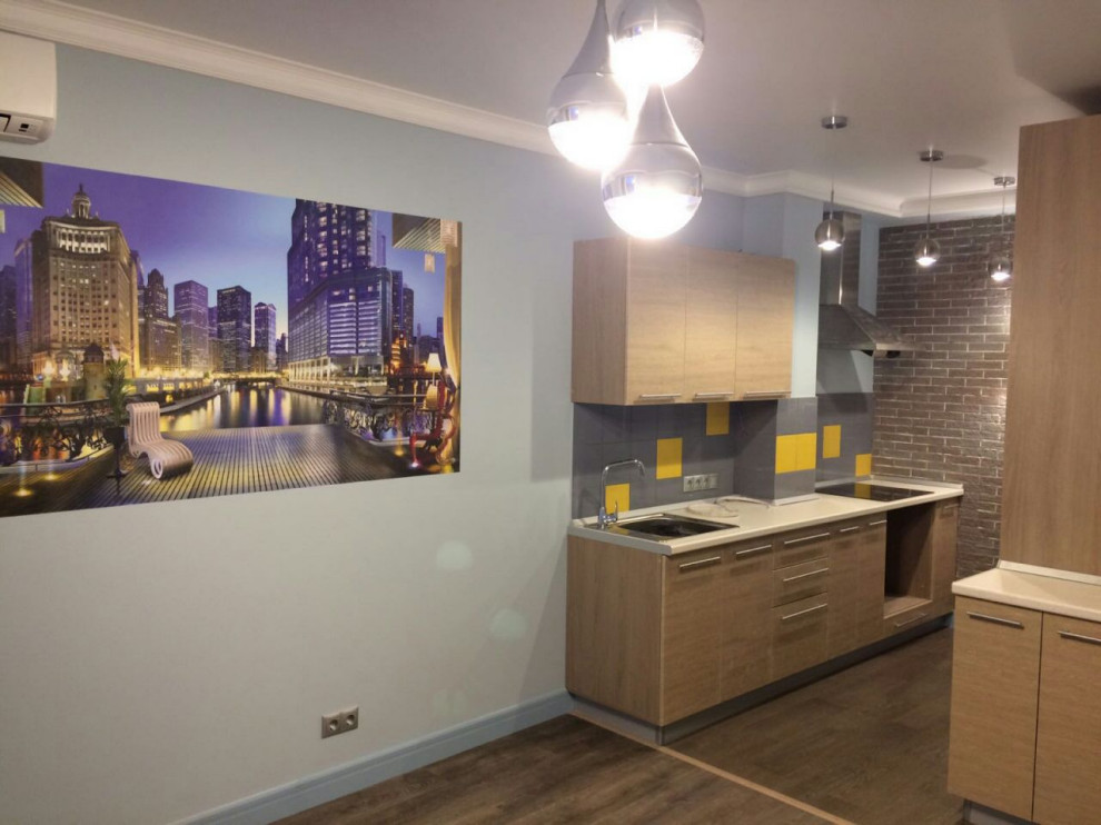 Квартира под аренду. Кухня-гостиная