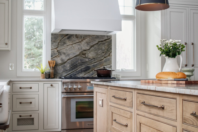 Peaceful Contemporary Kitchen modern-kueche