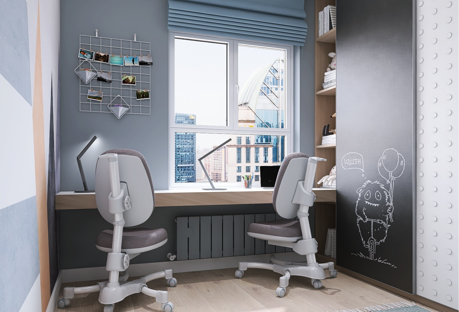 Трехкомнатная квартира в современном стиле